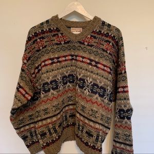 Vintage Woolrich Oversized Grandpa Sweater